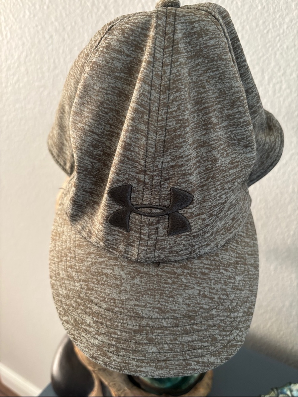 Under Armour Womens UA Free Fit Hat Green Teal Heather Microthread Adjustable